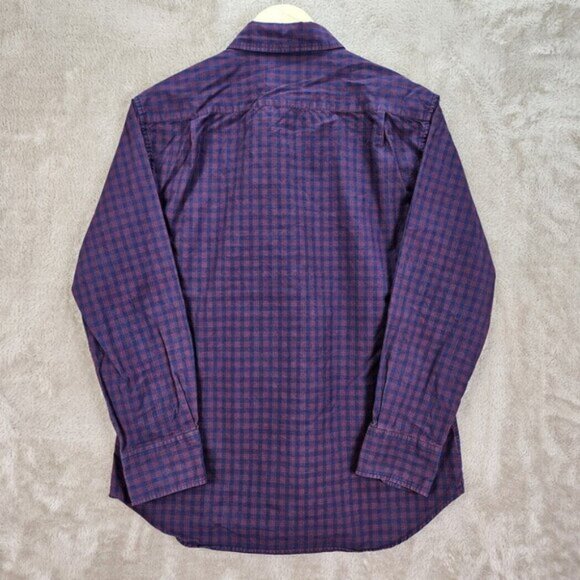 Bonobos Shirt Slim Fit Button-Down Multicolor Plaid Pocket Long Sleeve Mens Sz M - Picture 3 of 10